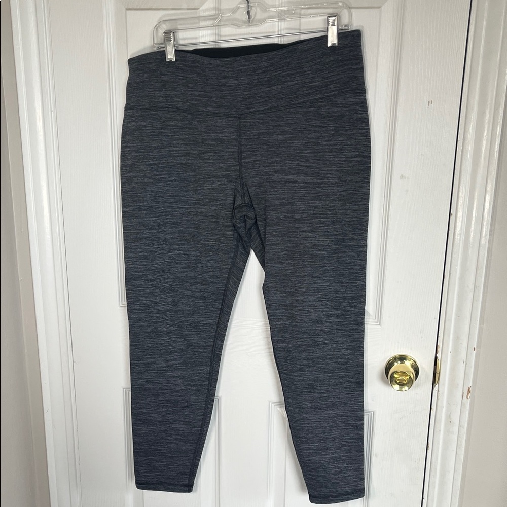 Athleta Altitude In Polartec Power Stretch Legging Gray